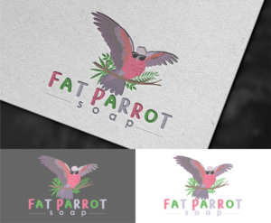 Logo Design by vta for Fat Parrot Soap | Design #27508340