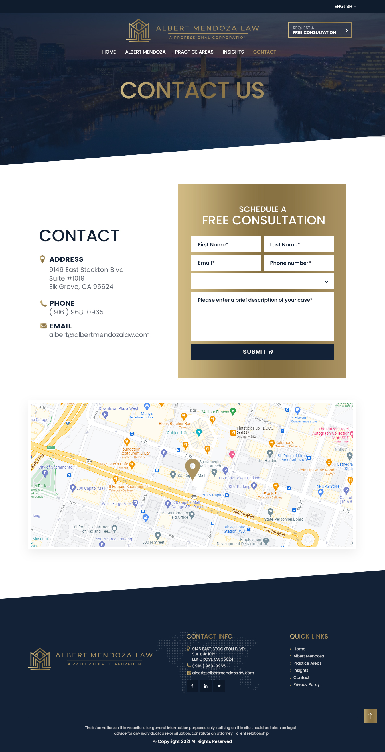 Diseño Web por NZ Creatives para Albert Mendoza Law, A Professional Corporation | Diseño #27562365