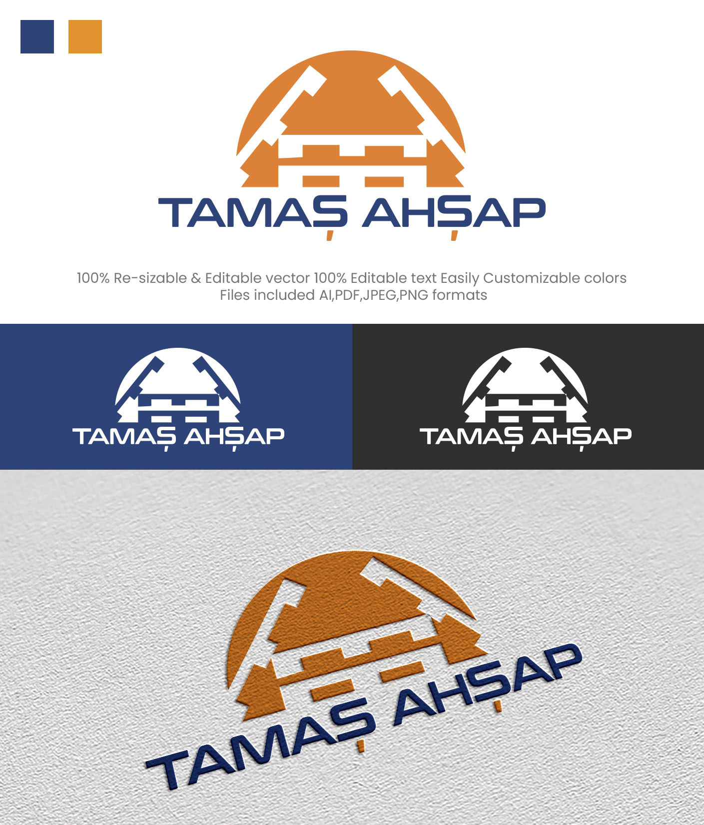 Logo Design by Design Athics for Tamas Ahsap | Design #27541093