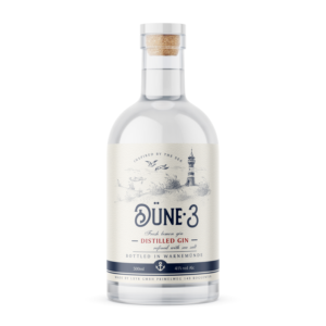 Label für neuen Gin:  Düne3 - Distilled Gin | Diseño de Etiqueta por KDESIGN 2