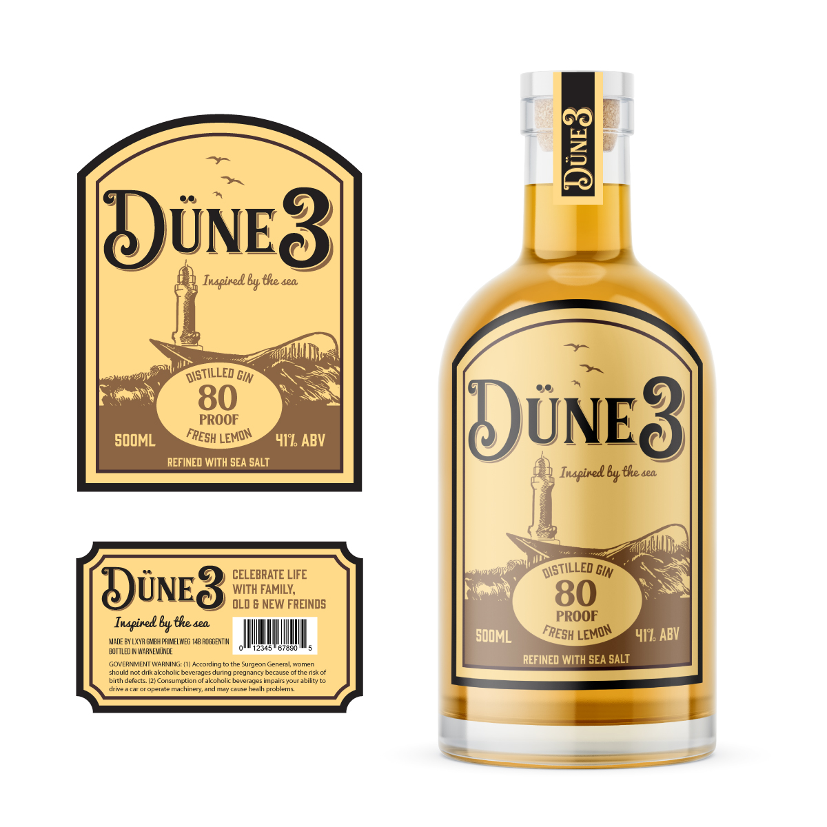 Label Design by Sergio Coelho for Samba Cocktailbar | Design #27522405