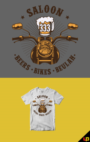 Saloon 333 Roadside Bar and Trading Post in Beulah Wyoming | T-Shirt-Design von Uprinteez