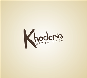 Logo Design by Mandarina for Khoder's Pizza Cafe | Design: #3085301