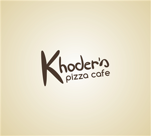 Logo Design by Mandarina for Khoder's Pizza Cafe | Design: #3085303