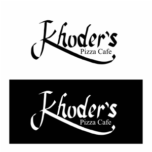Logo Design by dv for Khoder's Pizza Cafe | Design: #3069020