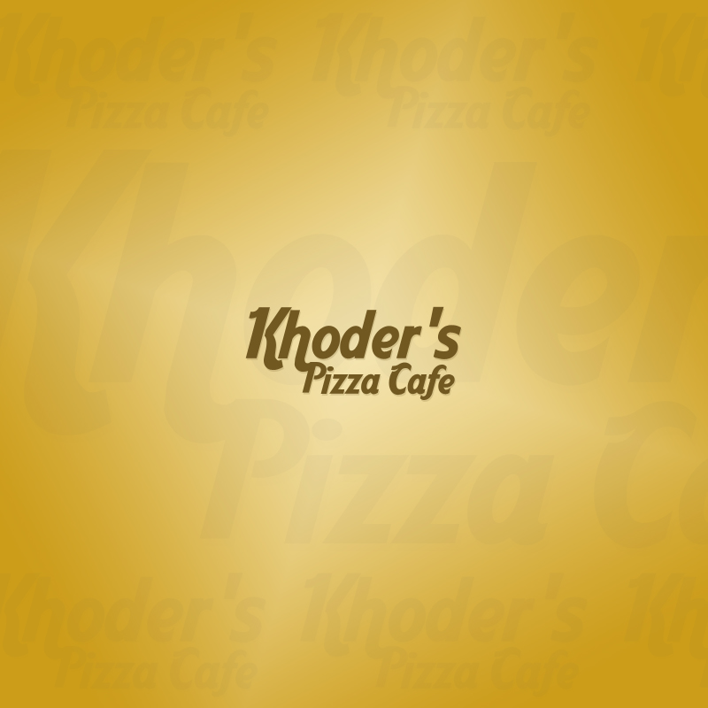 Logo Design by ketoprofen for Khoder's Pizza Cafe | Design #3060344