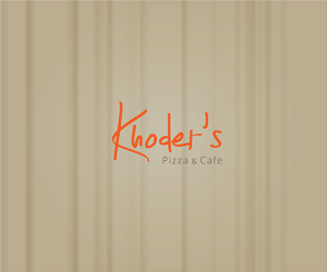 Logo Design by YNFYNYTY for Khoder's Pizza Cafe | Design: #3081346