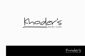Logo Design by luluAust for Khoder's Pizza Cafe | Design: #3071233