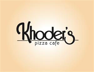 Logo Design by moyerdesign for Khoder's Pizza Cafe | Design: #3066602