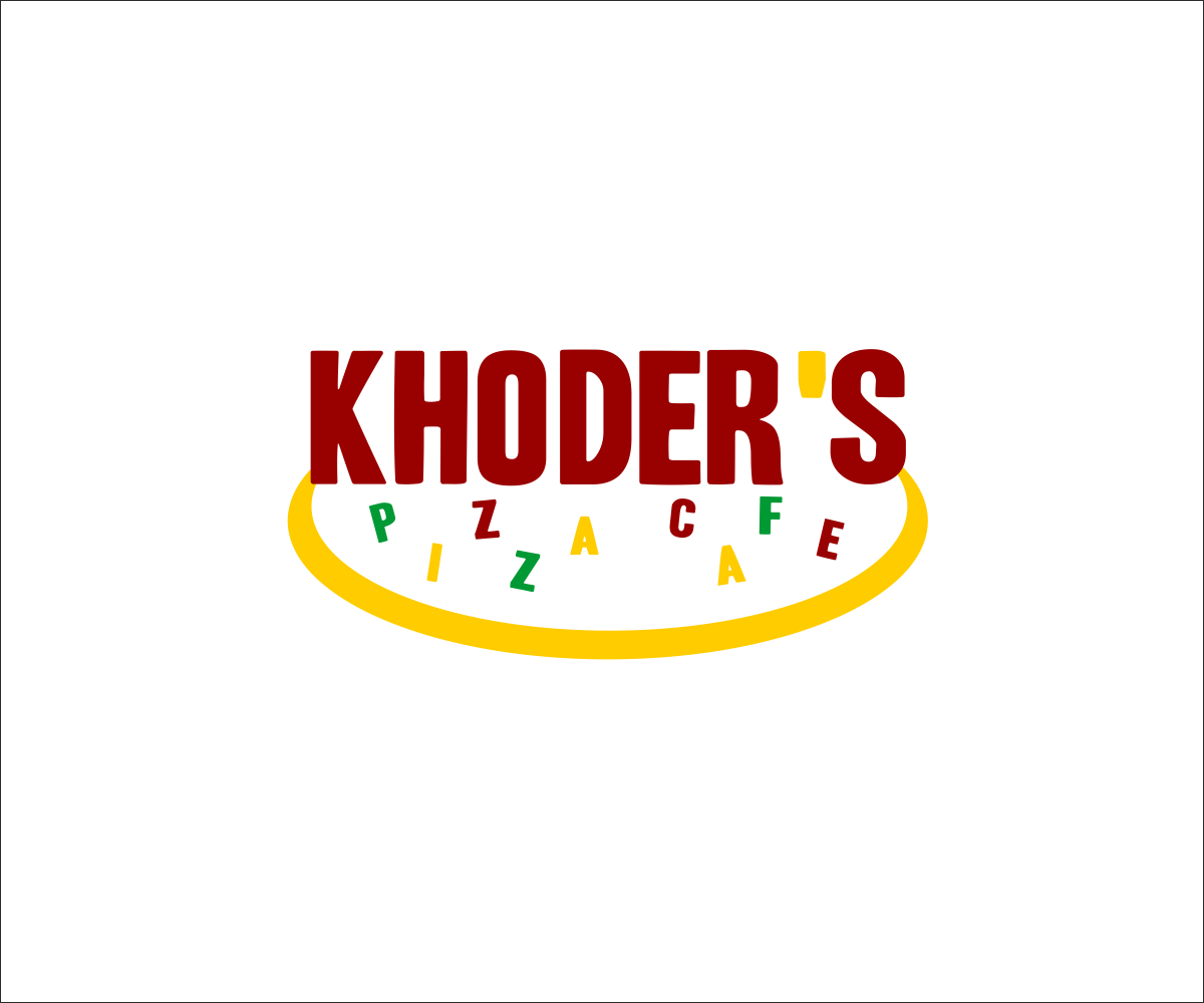 Logo Design by Oleksiy for Khoder's Pizza Cafe | Design #3060774