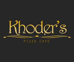 Logo Design by Shafie Suhaimi for Khoder's Pizza Cafe | Design: #3065211