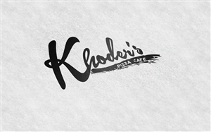 Logo Design by machuchiha for Khoder's Pizza Cafe | Design: #3079179