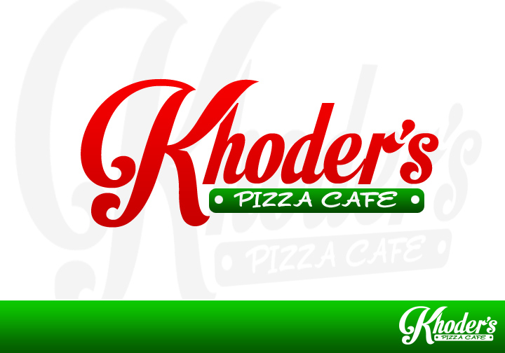 Logo-Design von mynardpontillo für Khoder's Pizza Cafe | Design #3068528