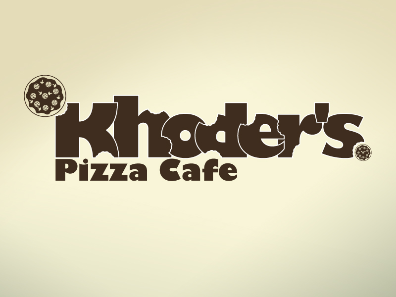 Logo Design by Xandra for Khoder's Pizza Cafe | Design #3060699