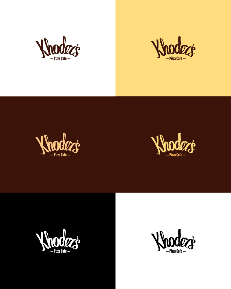 Logo Design by Greedin for Khoder's Pizza Cafe | Design #3118099
