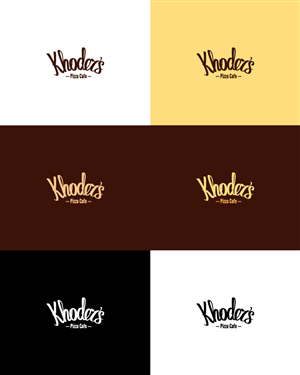 Design de Logo par Greedin pour Khoder's Pizza Cafe | Design : #3118099