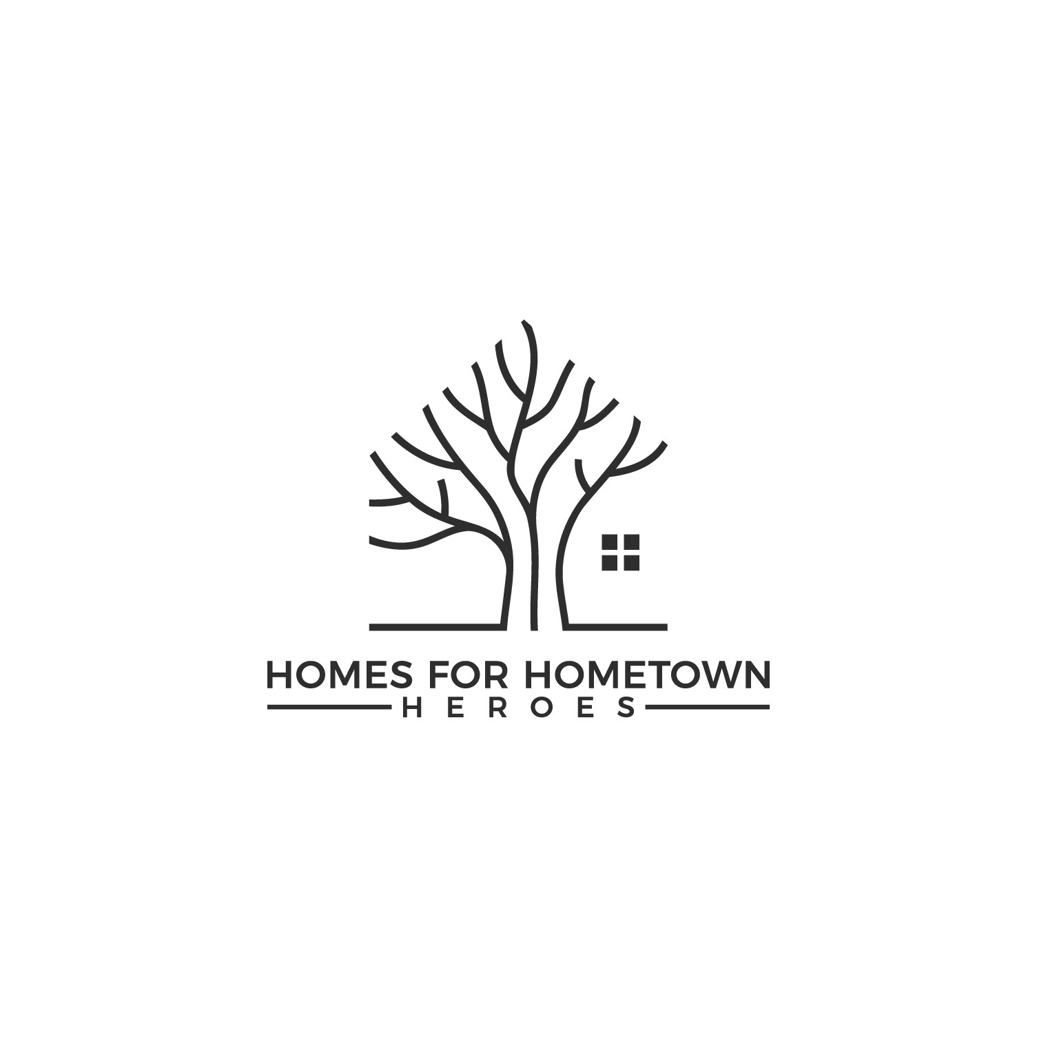 Logo Design by kamruzzaman 5 for Homes for Hometown Heroes | Design #27525018