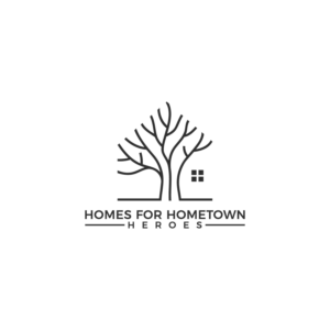 Logo Design by kamruzzaman 5 for Homes for Hometown Heroes | Design: #27525018