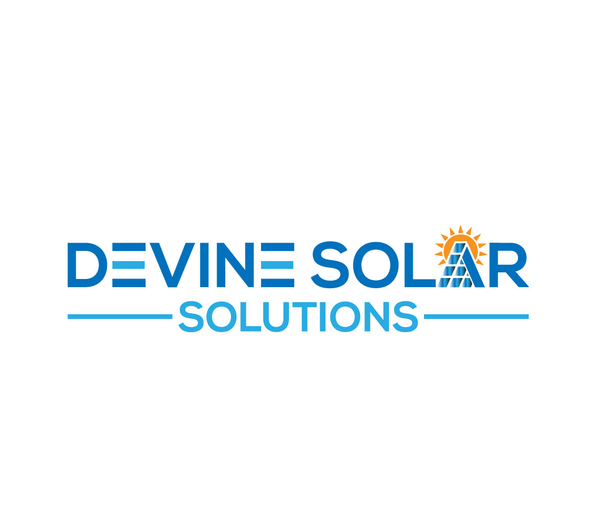 Logo Design by bak for Devine Solar Solutions | Design #27511346