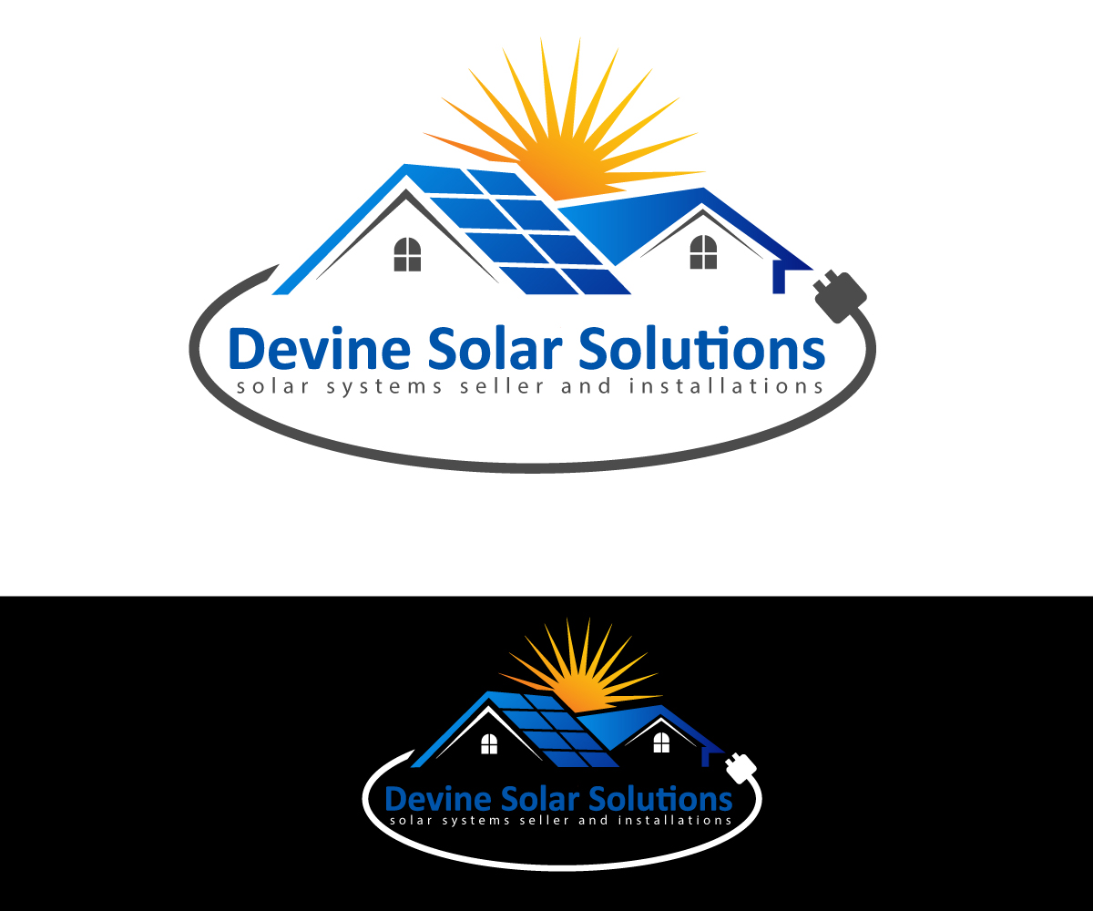 Logo Design by Anekaa for Devine Solar Solutions | Design #27509163