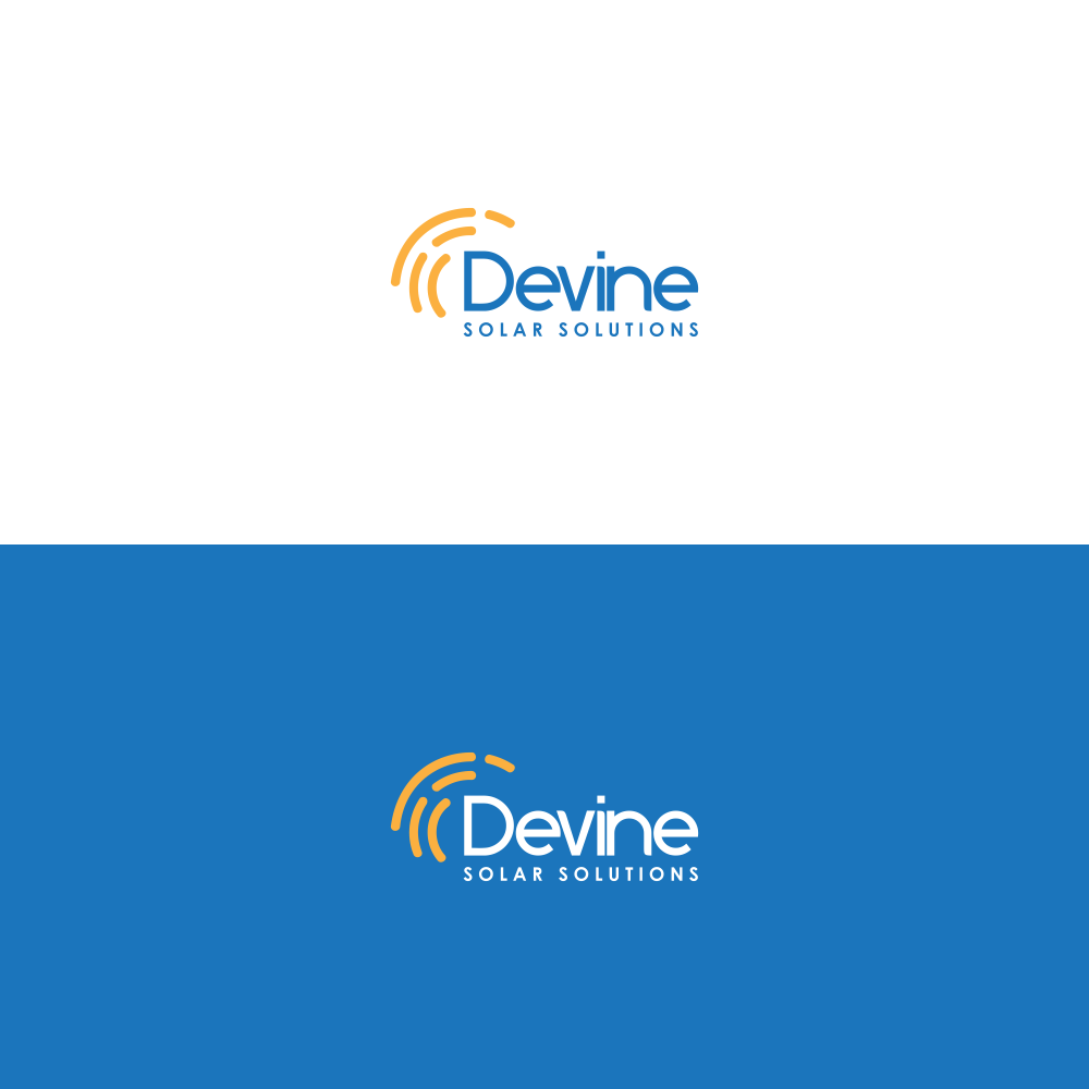 Logo Design by DoMadic for Devine Solar Solutions | Design #27541134