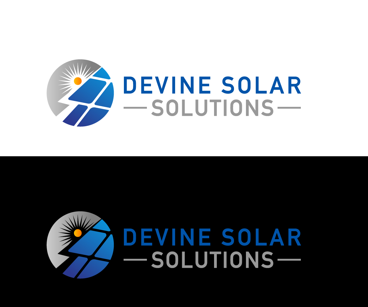 Logo Design by ali indoproD for Devine Solar Solutions | Design #27513629