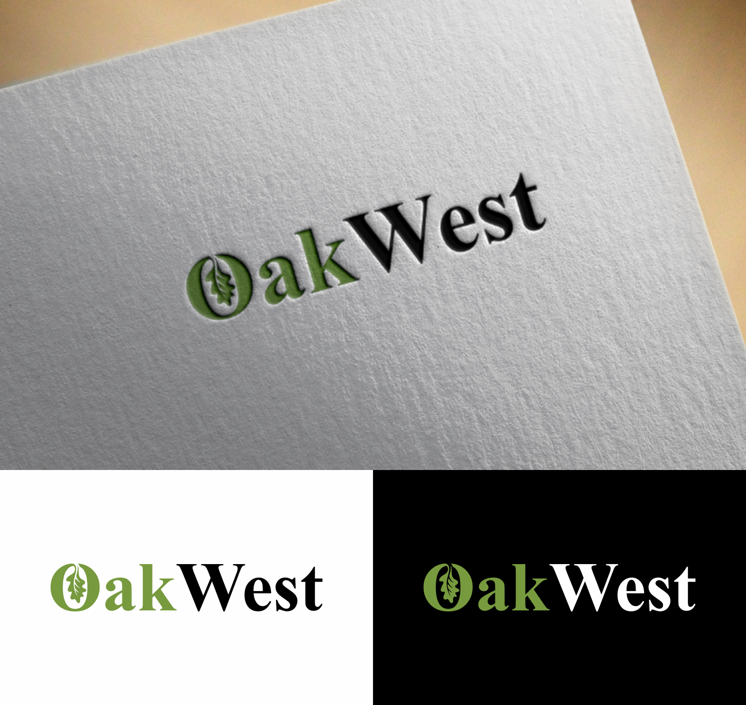Logo Design by Dharmo_Studio for OakWest Services Inc | Design #27518765