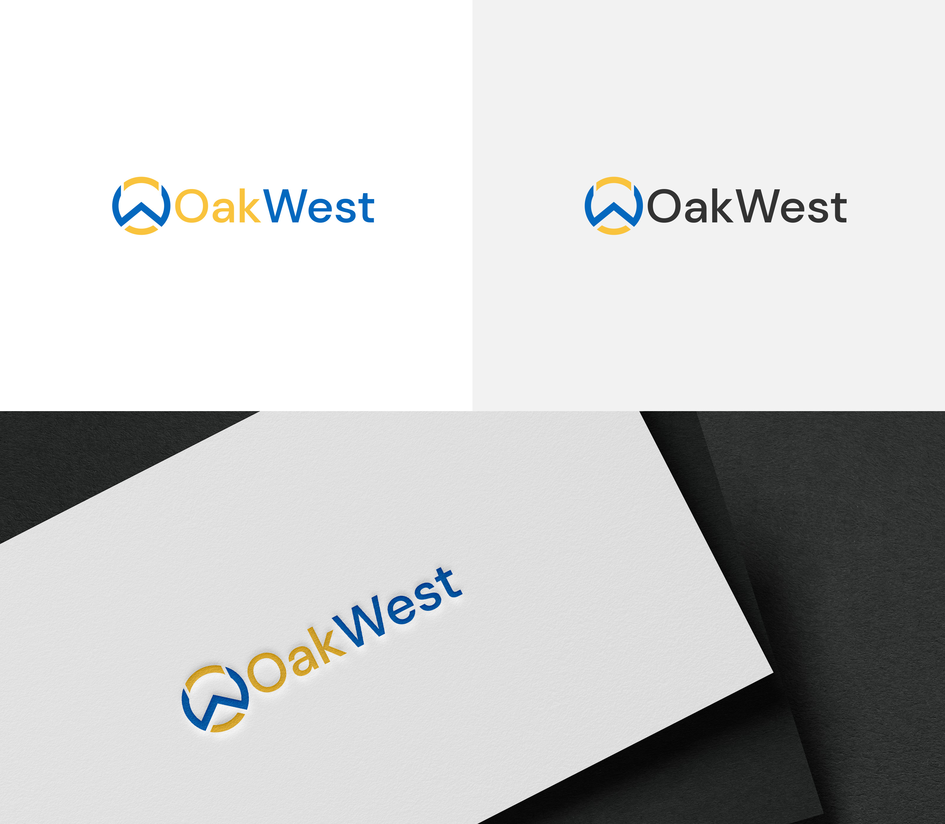 Diseño de Logo por RikoAji para OakWest Services Inc | Diseño #27524833