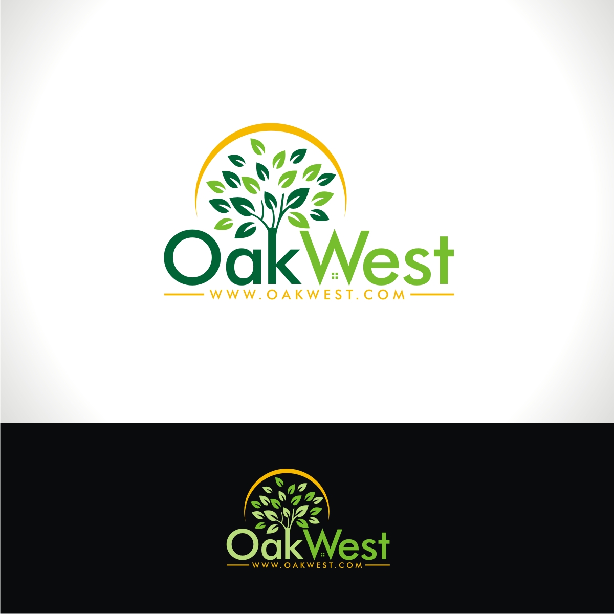 Diseño de Logo por creative_2021 para OakWest Services Inc | Diseño #27514218