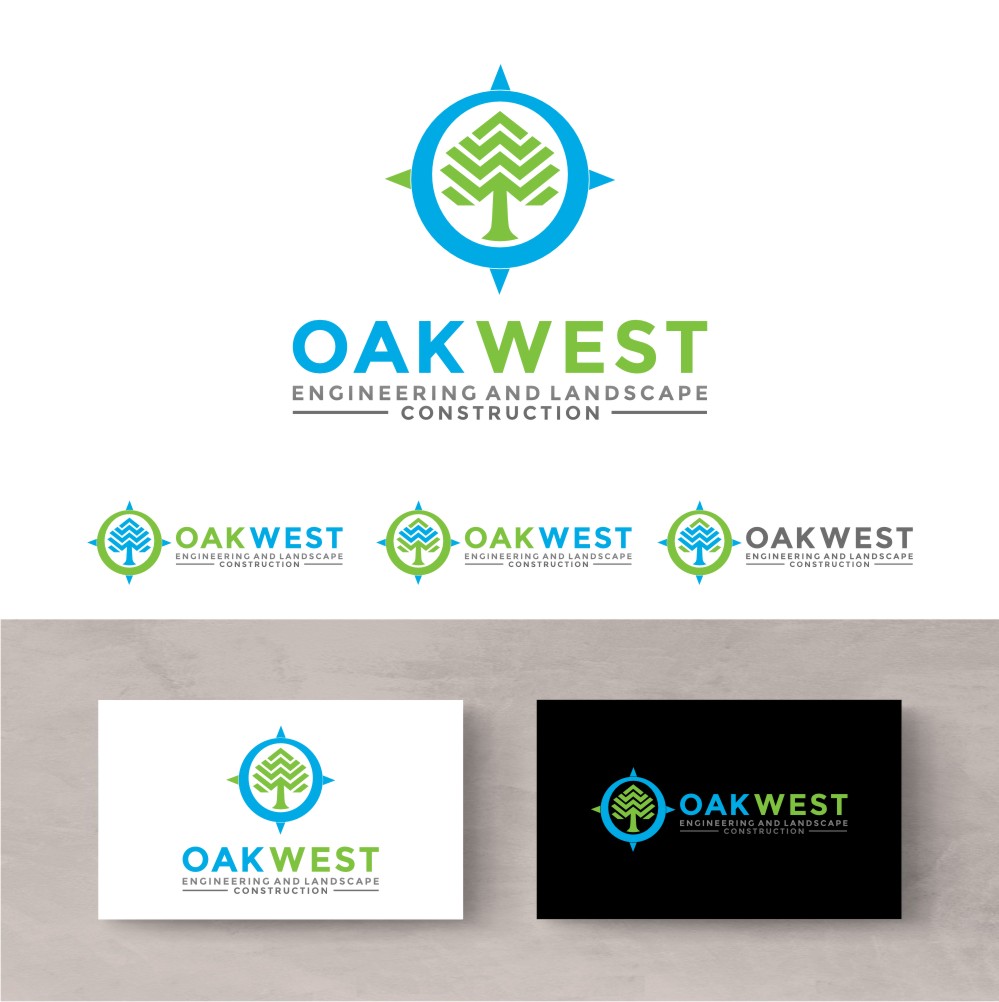 Diseño de Logo por south door para OakWest Services Inc | Diseño #27520793