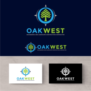 Diseño de Logo por south door para OakWest Services Inc | Diseño: #27520836