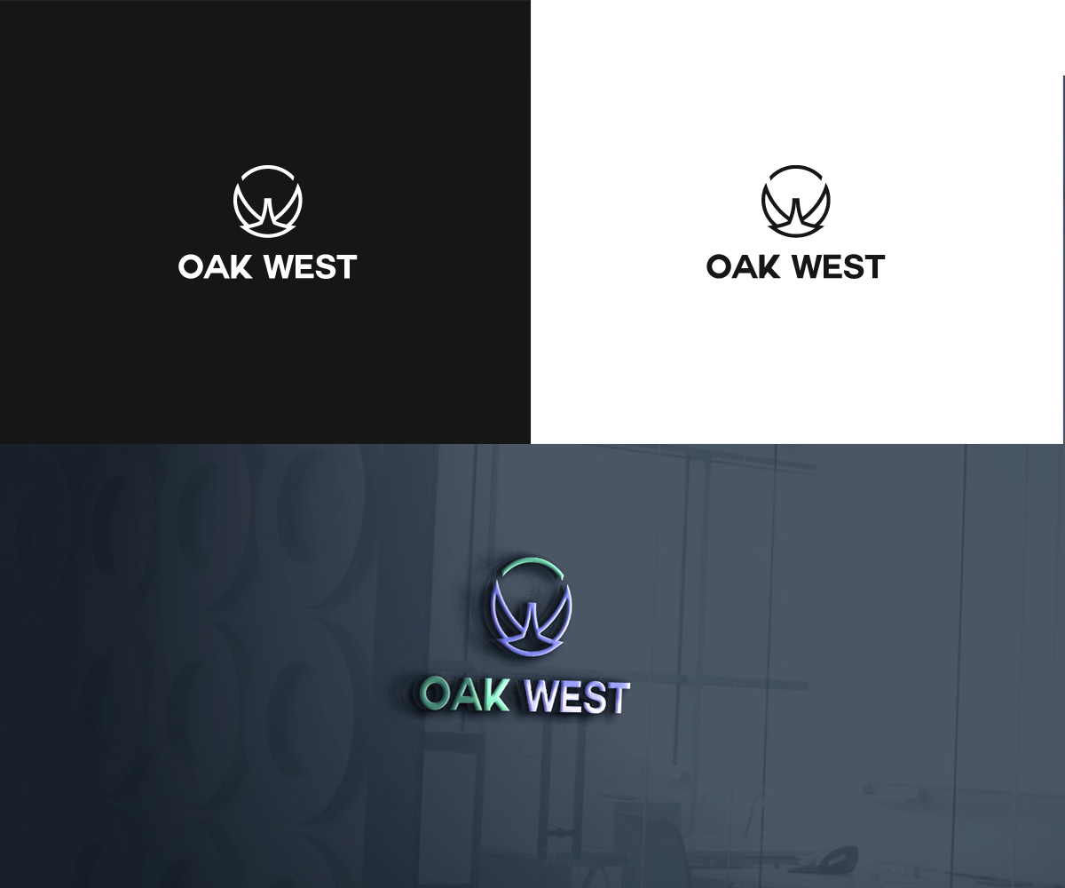 Diseño de Logo por K A P T U S para OakWest Services Inc | Diseño #27558847
