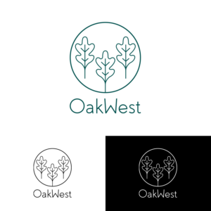 Diseño de Logo por GRAFFYC para OakWest Services Inc | Diseño: #27510402