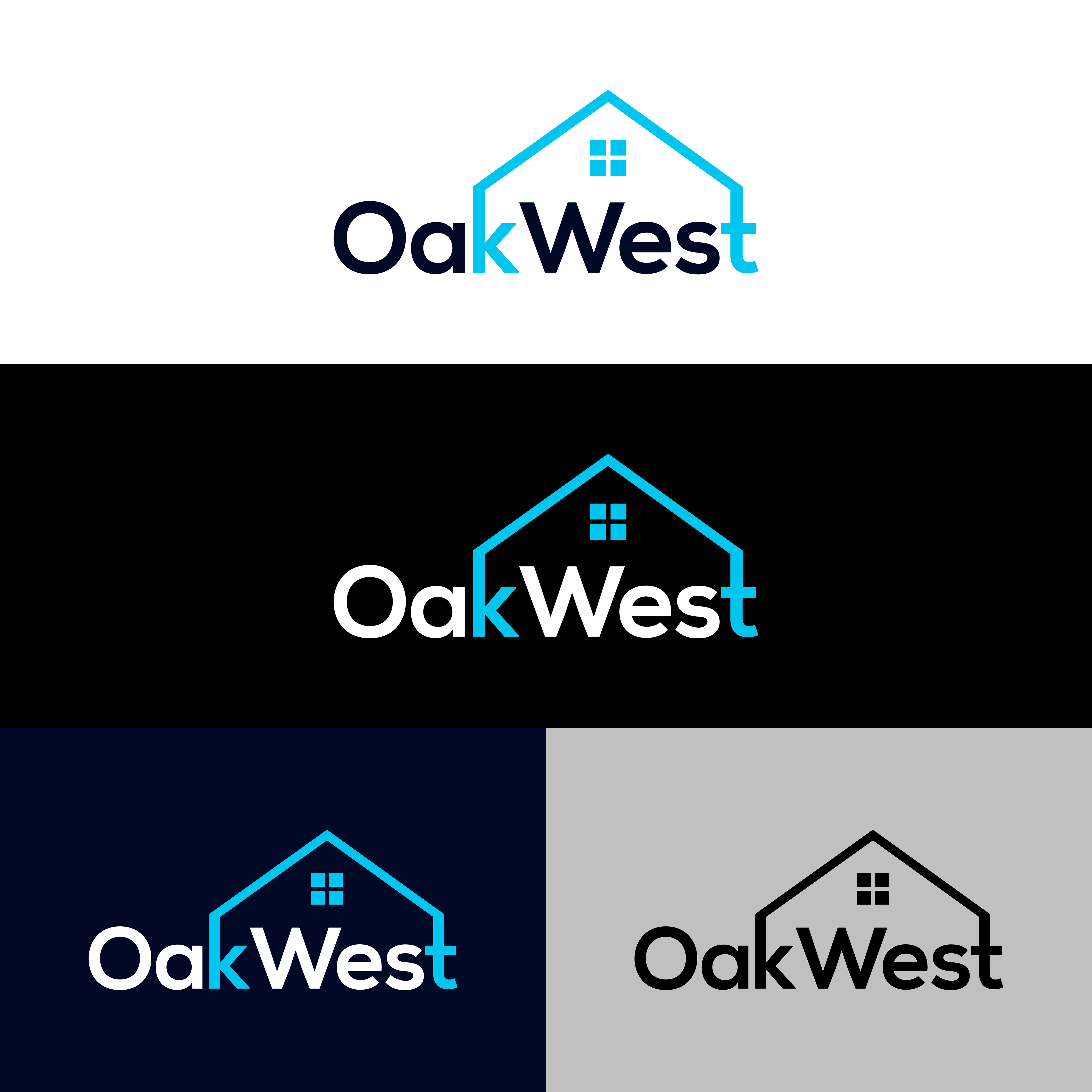 Diseño de Logo por RK CREATIVE para OakWest Services Inc | Diseño #27512605