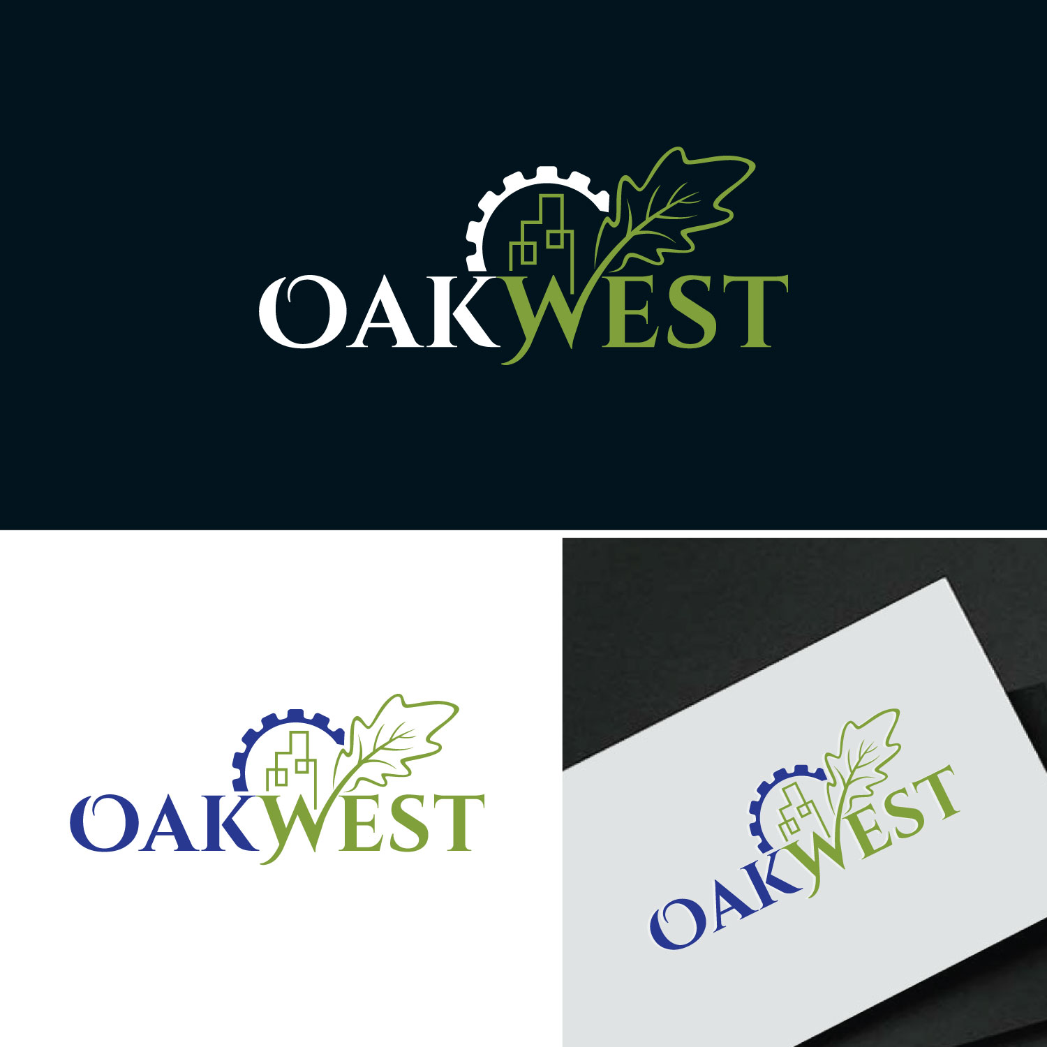 Logo-Design von Logo bud design für OakWest Services Inc | Design #27510873