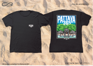 Pattaya 365 Wolves T-shirt | T-Shirt-Design von Col 3