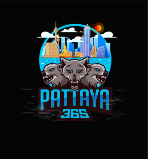 Pattaya 365 Wolves T-shirt | Diseño de Camiseta por josedomingo