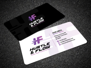 Visitenkarten-Design von Sandaruwan für Hustle and Flow Personal Training | Design #27511801