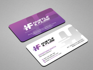Business Card Design by Creations Box 2015 for Hustle and Flow Personal Training | Design: #27517674