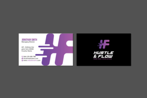 Business Card Design by Creations Box 2015 for Hustle and Flow Personal Training | Design: #27517678