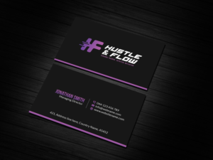 Business Card Design by Creations Box 2015 for Hustle and Flow Personal Training | Design: #27517689