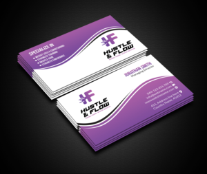 Business Card Design by Creations Box 2015 for Hustle and Flow Personal Training | Design: #27517690
