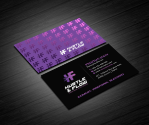 Visitenkarten-Design von Creations Box 2015 für Hustle and Flow Personal Training | Design #27517706