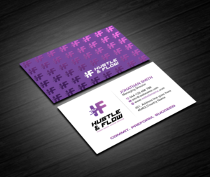 Business Card Design by Creations Box 2015 for Hustle and Flow Personal Training | Design: #27517707