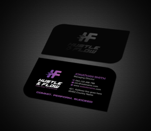 Business Card Design by Creations Box 2015 for Hustle and Flow Personal Training | Design: #27521970