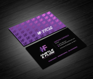 Business Card Design by Creations Box 2015 for Hustle and Flow Personal Training | Design: #27545720