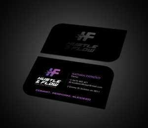Business Card Design by Creations Box 2015 for Hustle and Flow Personal Training | Design: #27547696