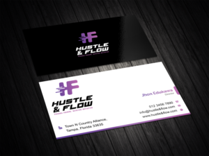 Business Card Design by vintana for Hustle and Flow Personal Training | Design: #27514323