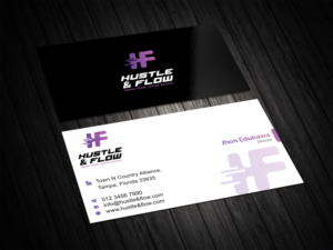Business Card Design by vintana for Hustle and Flow Personal Training | Design: #27514354