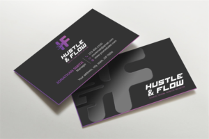 Business Card Design by Imagine design000 for Hustle and Flow Personal Training | Design: #27511183